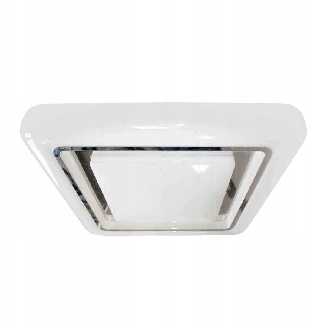 Milagro stropná Led lampa Cameron ML7938, chróm, stmievanie, diaľkový ovládač