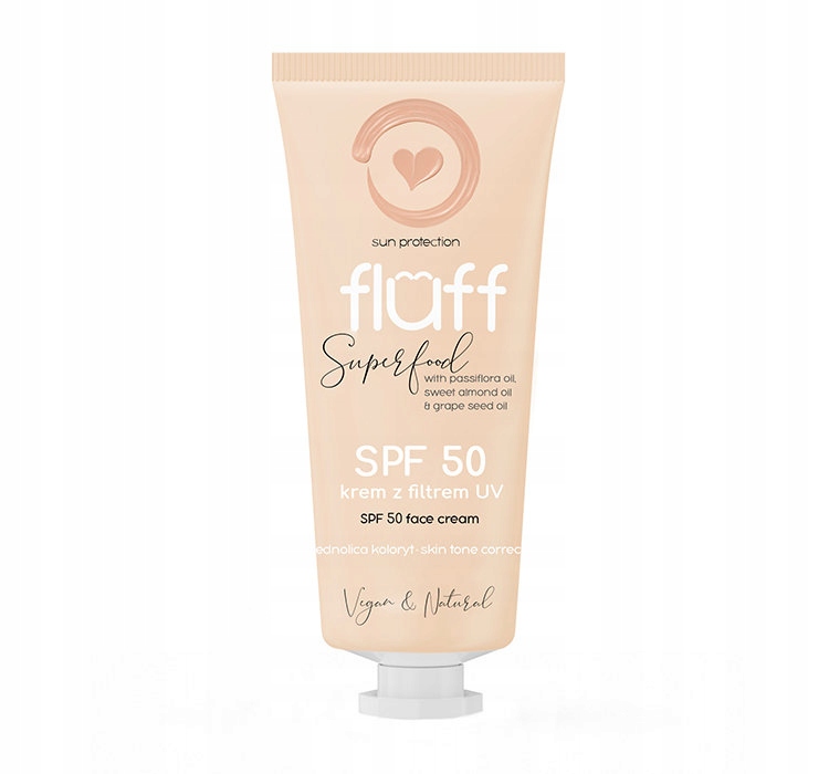 

Krem koloryzujący Fluff Sun Protection Spf 41-50