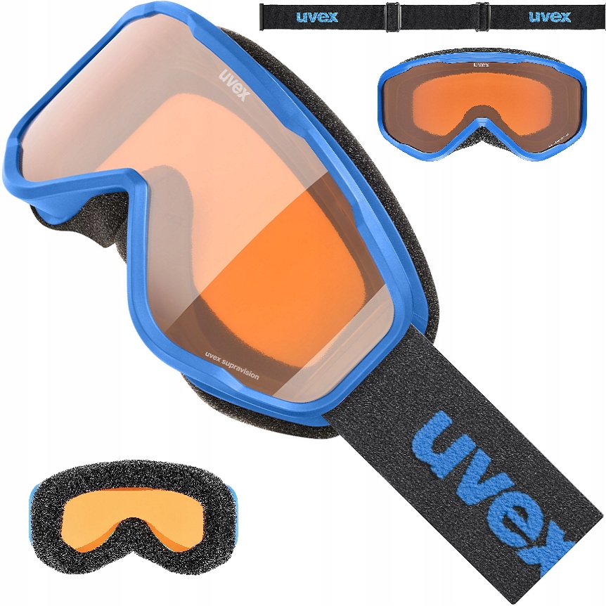 Dětské lyžařské a snowboardové brýle Uvex Speedy Nova modré