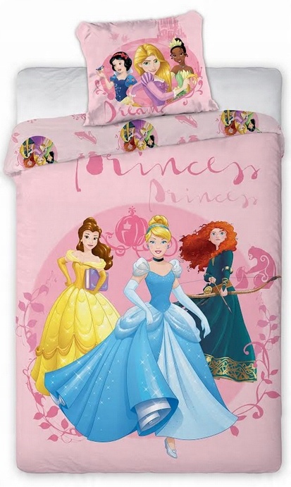 

Pościel Dziecięca 140X200 Księżniczki Princess