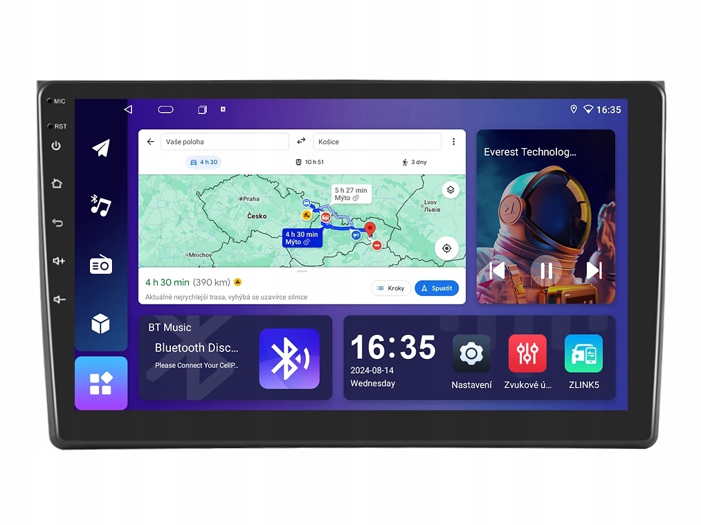 Isudar 2DIN autorádio T68B-IEV16 Android, Audi A4 S4 Seat Exeo