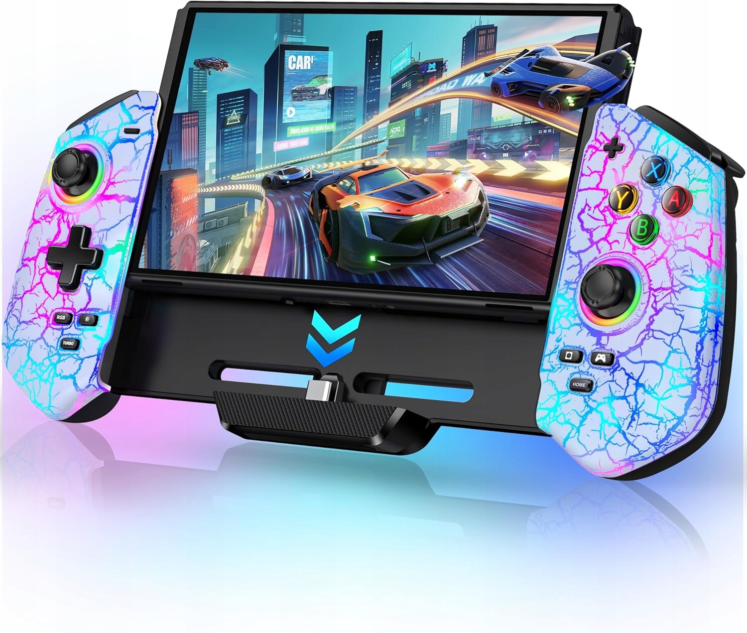 Pad przewodowy do konsoli Nintendo Switch czarny