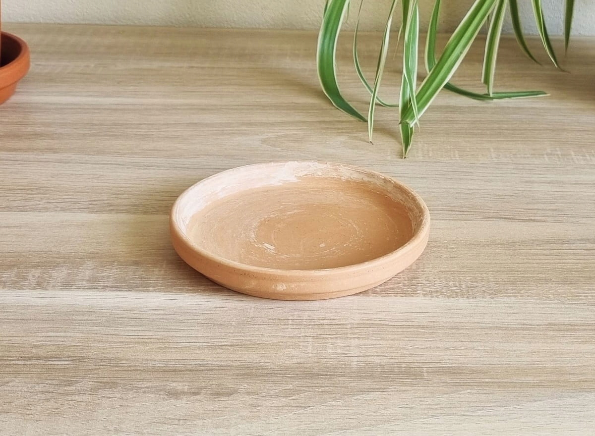 PODSTAWKA GLINIANA do doniczek PIASKOWA 13cm Kod producenta Spodek ceramiczny z gliny 13WP