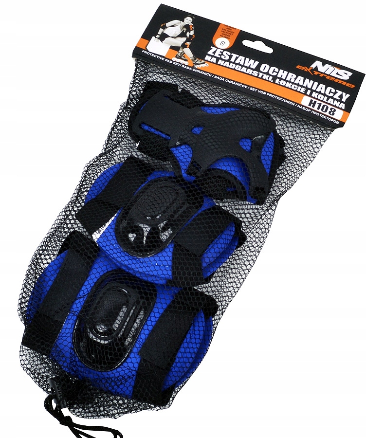 OCHRANIACZE NA ROLKI KOLANA DLA DZIECI ZESTAW r.L Rozmiar L