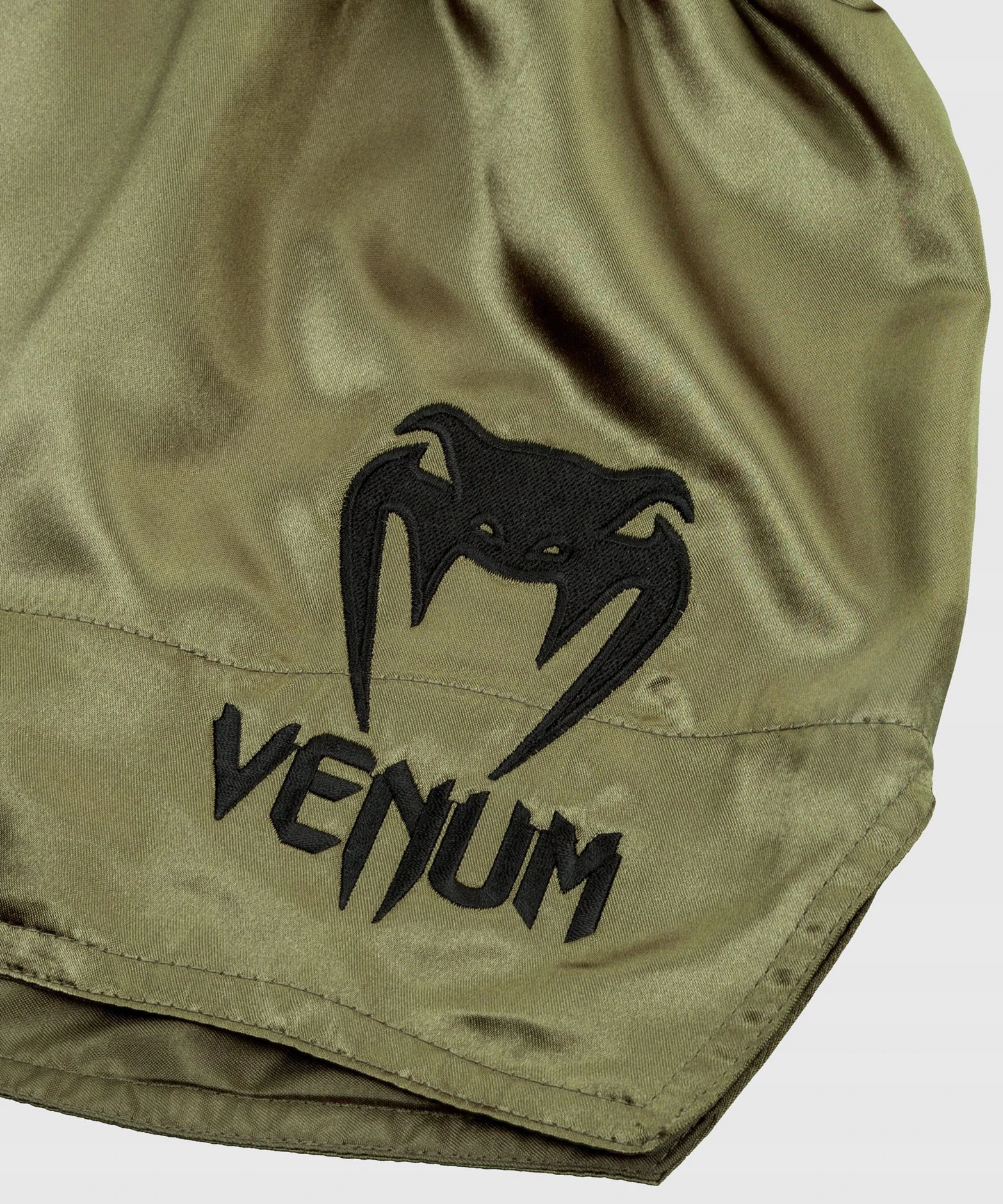 Venum Spodenki Muay Thai Classic Khaki/Czarne L Stan opakowania oryginalne