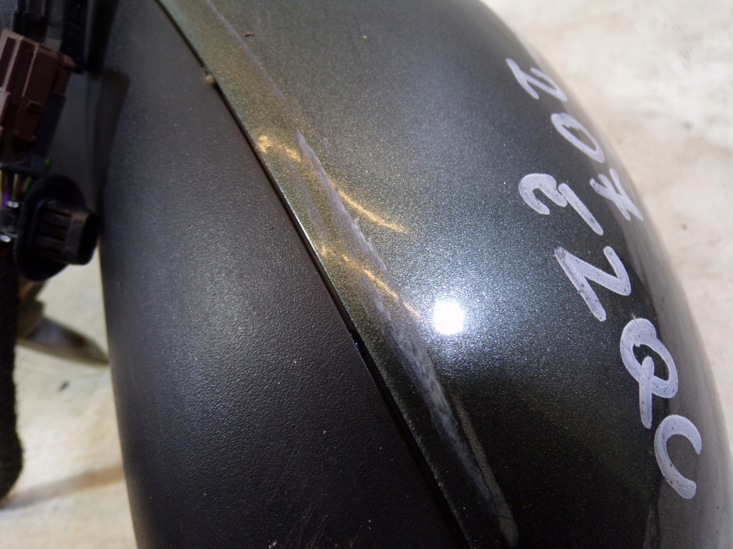 mirror left PEUGEOT 207 5+4 PIN colour EZQC