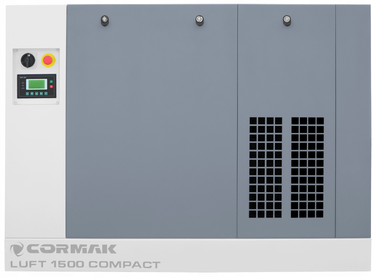 SPRĘŻARKA ŚRUBOWA KOMPRESOR CORMAK LUFT 1500 15KM Z OSUSZACZEM N10S EAN (GTIN) 5906800302359