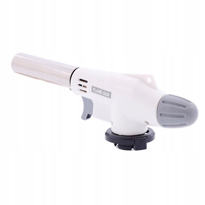 PALNIK GAZOWY Z PŁYNNĄ REGULACJĄ PŁOMIENIA ZE SPUSTEM GRILL KOMINEK 1300°C Rodzaj nakładka na kartusze