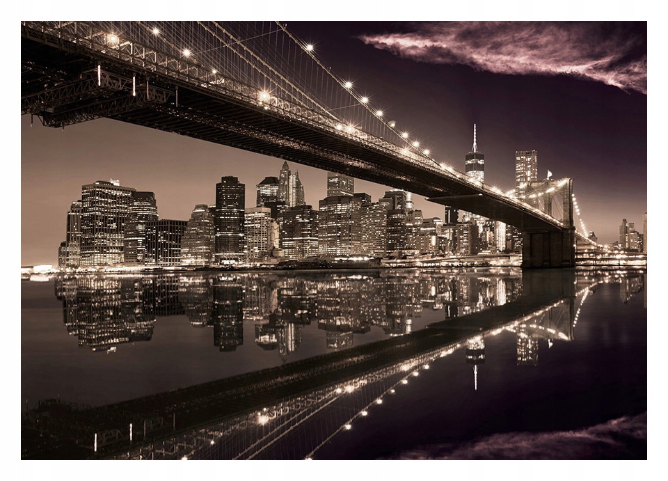 Fototapeta 3D most Nowy Manhattan 312x219 F00469