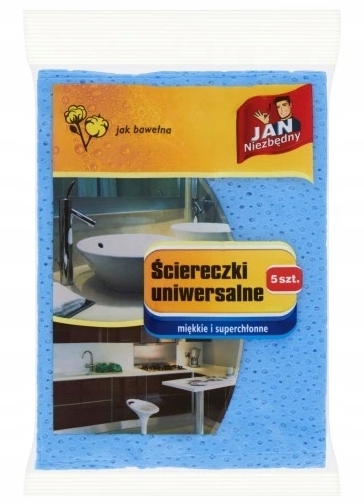 

Jan Niezbędny Ściereczki uniwersalne, 5 sztuk