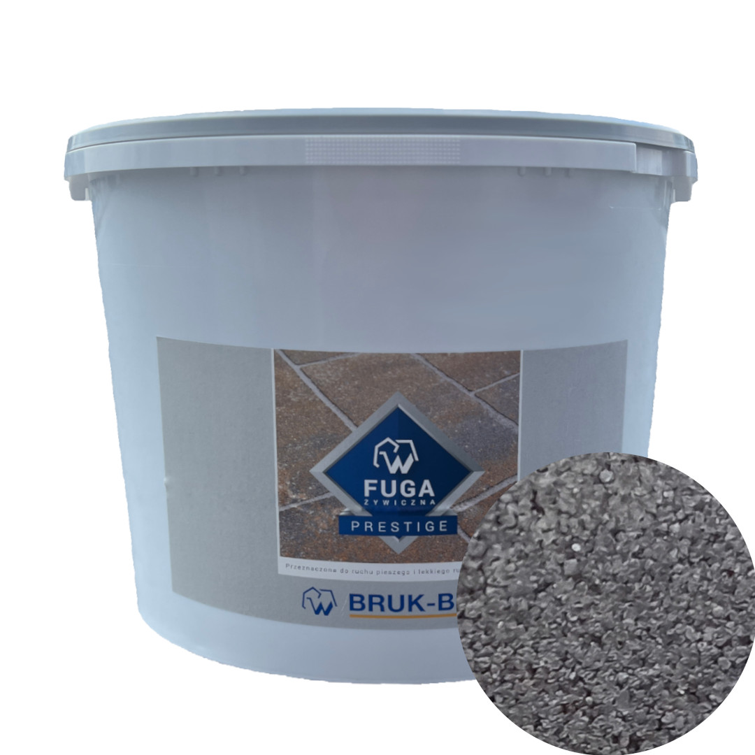 FUGA ŻYWICZNA PREMIUM DO KOSTKI BRUKOWEJ SZARY CIEMNY BRUK-BET 25KG