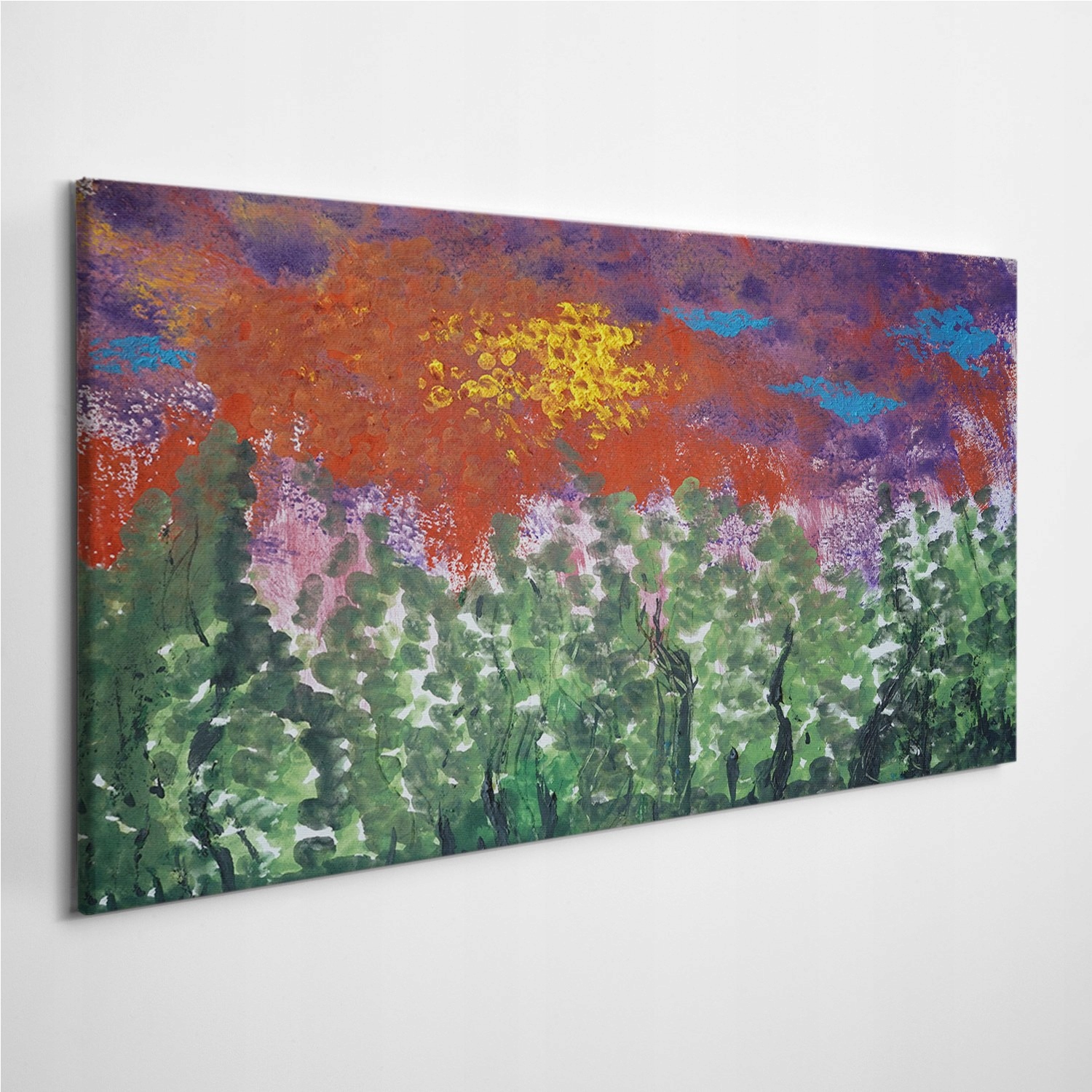 

Foto-obraz na ścianę Krajobraz Łąka Słońce 120x60