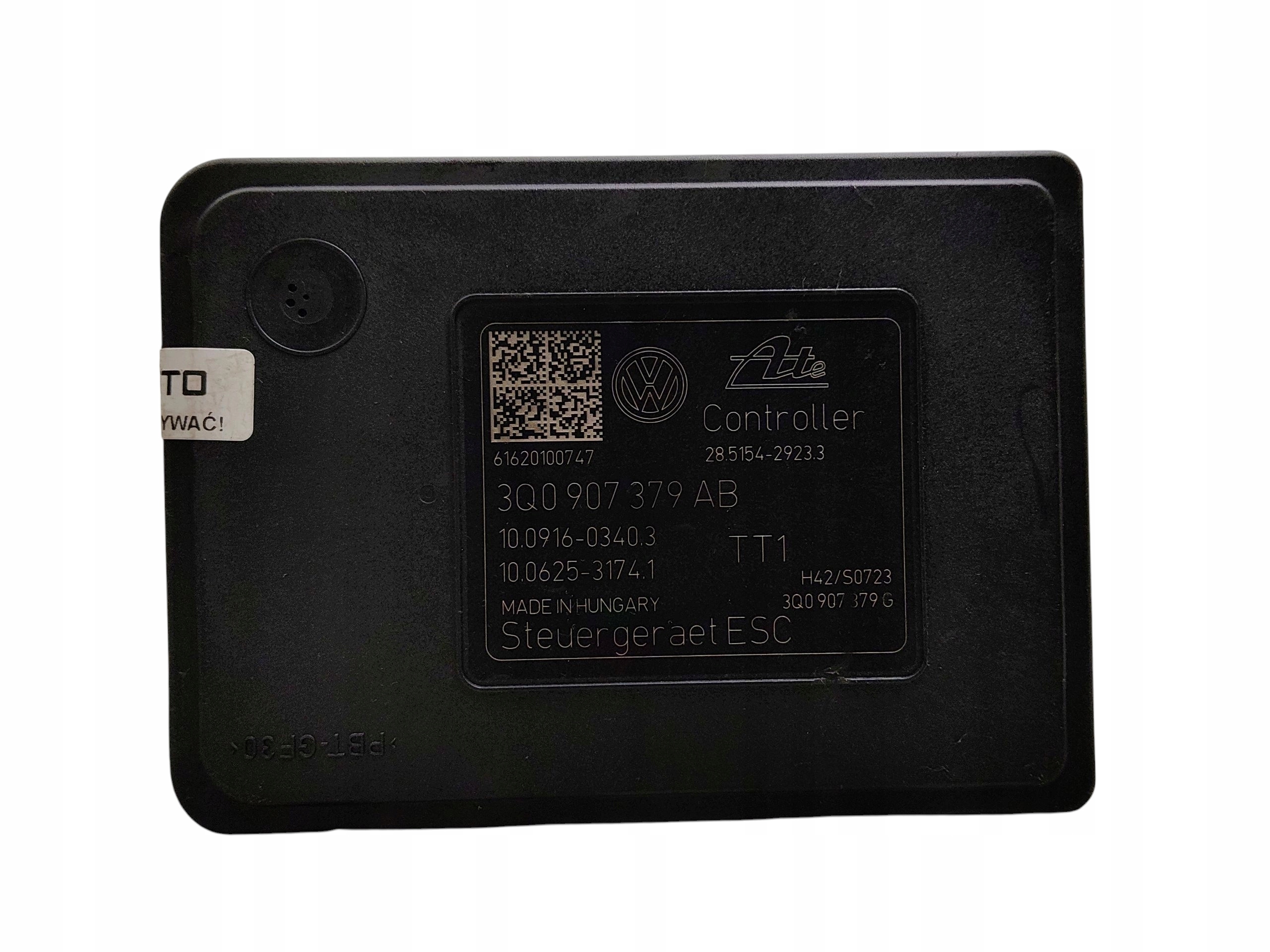 pump control unit ABS VW PASSAT B8 3Q0907379AB 3Q0614517AB