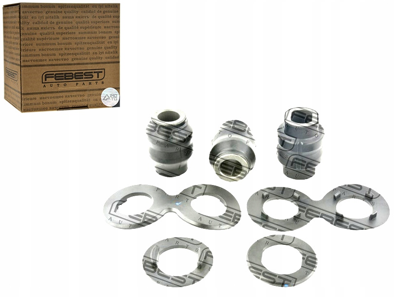 SILENTBLOK DRĄŻKA KIEROWNICZEGO ZESTAW NISSAN PATROL Y62 2010.03- EL