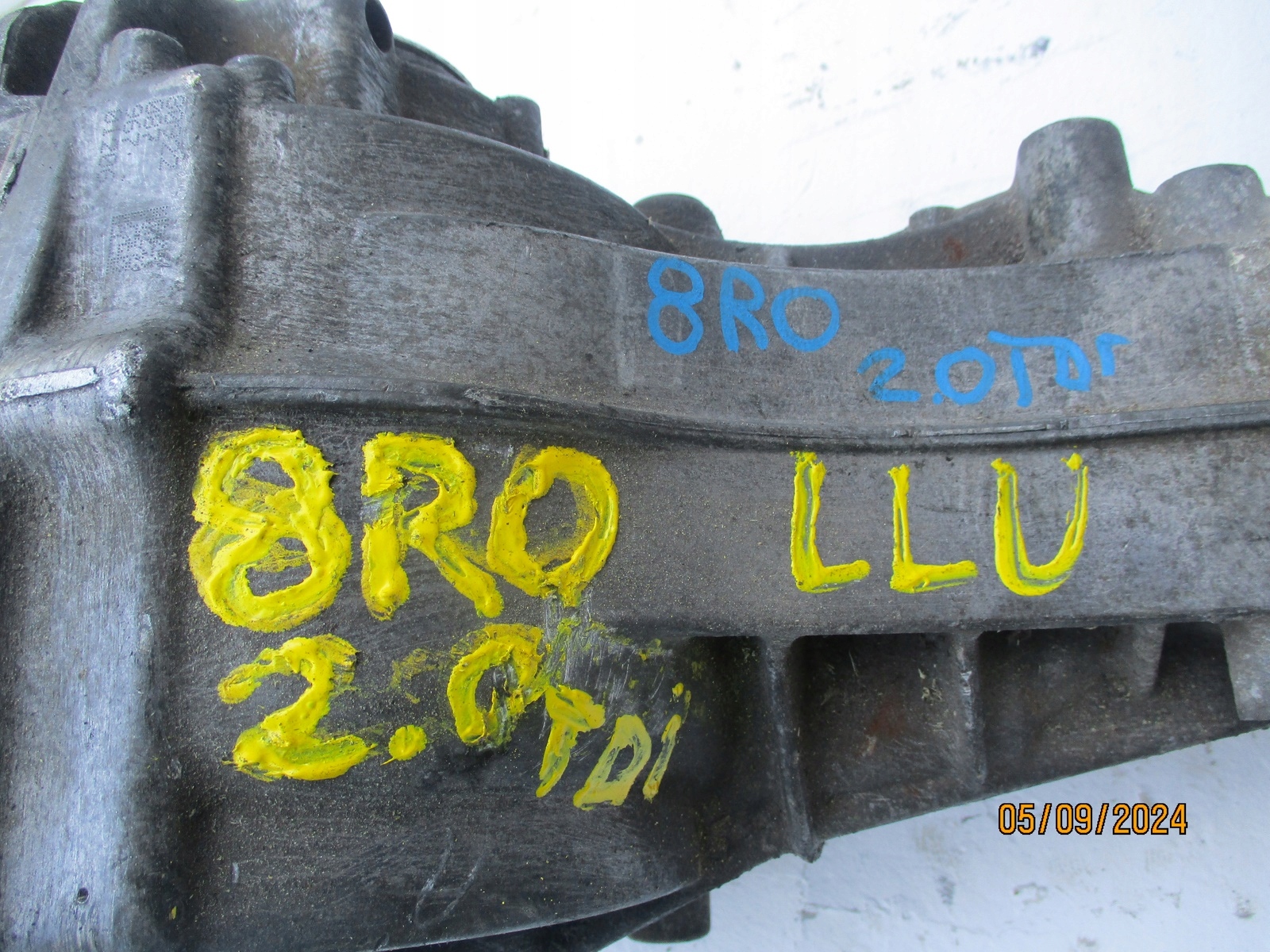 differenciál differenciál hátsó far AUDI Q5 8R0 2,0TDI LLU