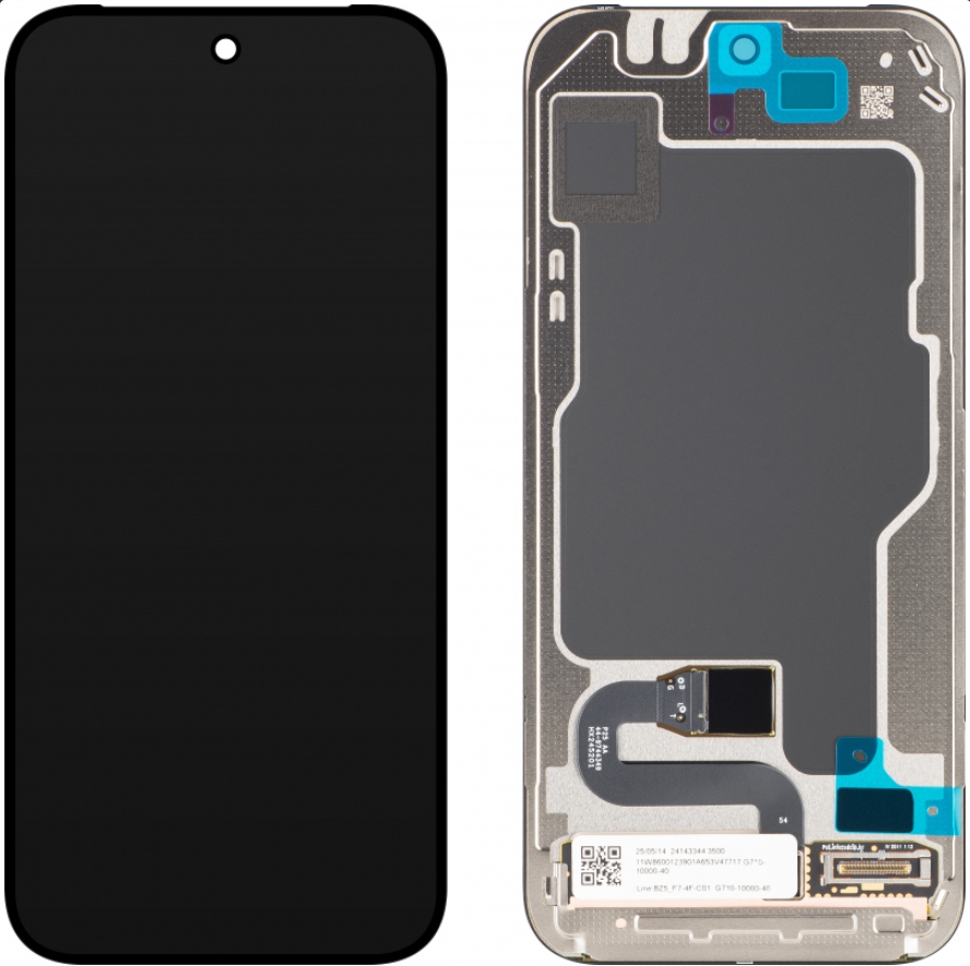 Org Originálny LCD dotykový displej Oled pre Google Pixel 10 Pro, čierny