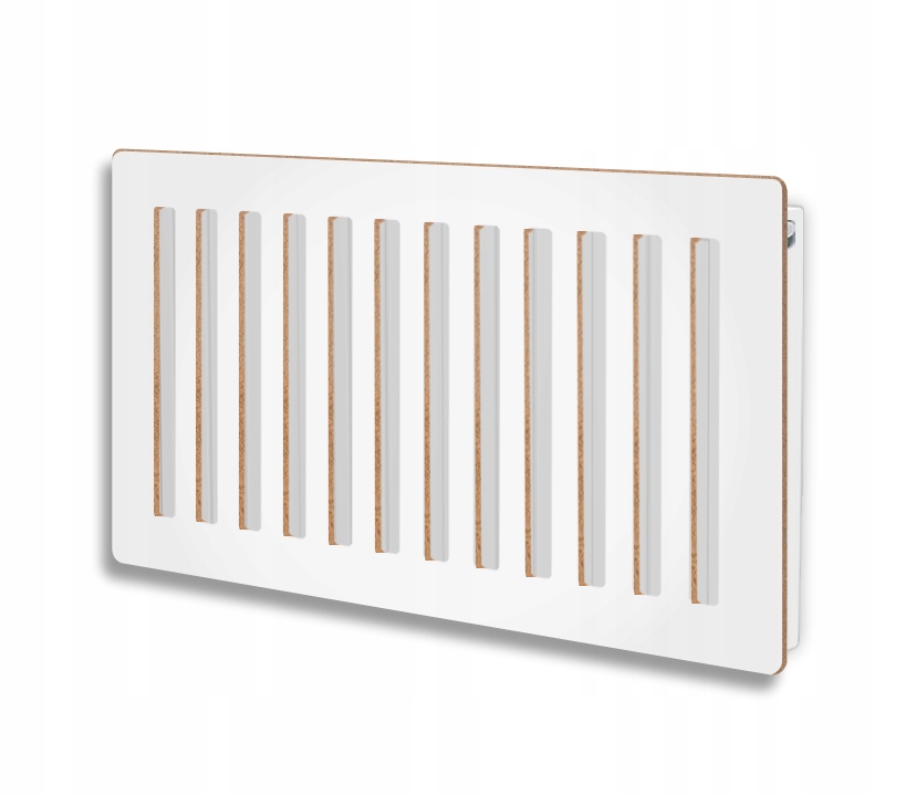 

Osłona maskownica grzejnika 68x69 cm biała M7-