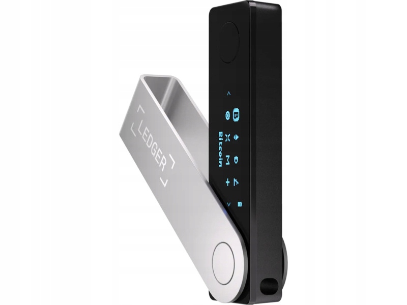 Portfel kryptowalut Ledger Nano X Onyx Black