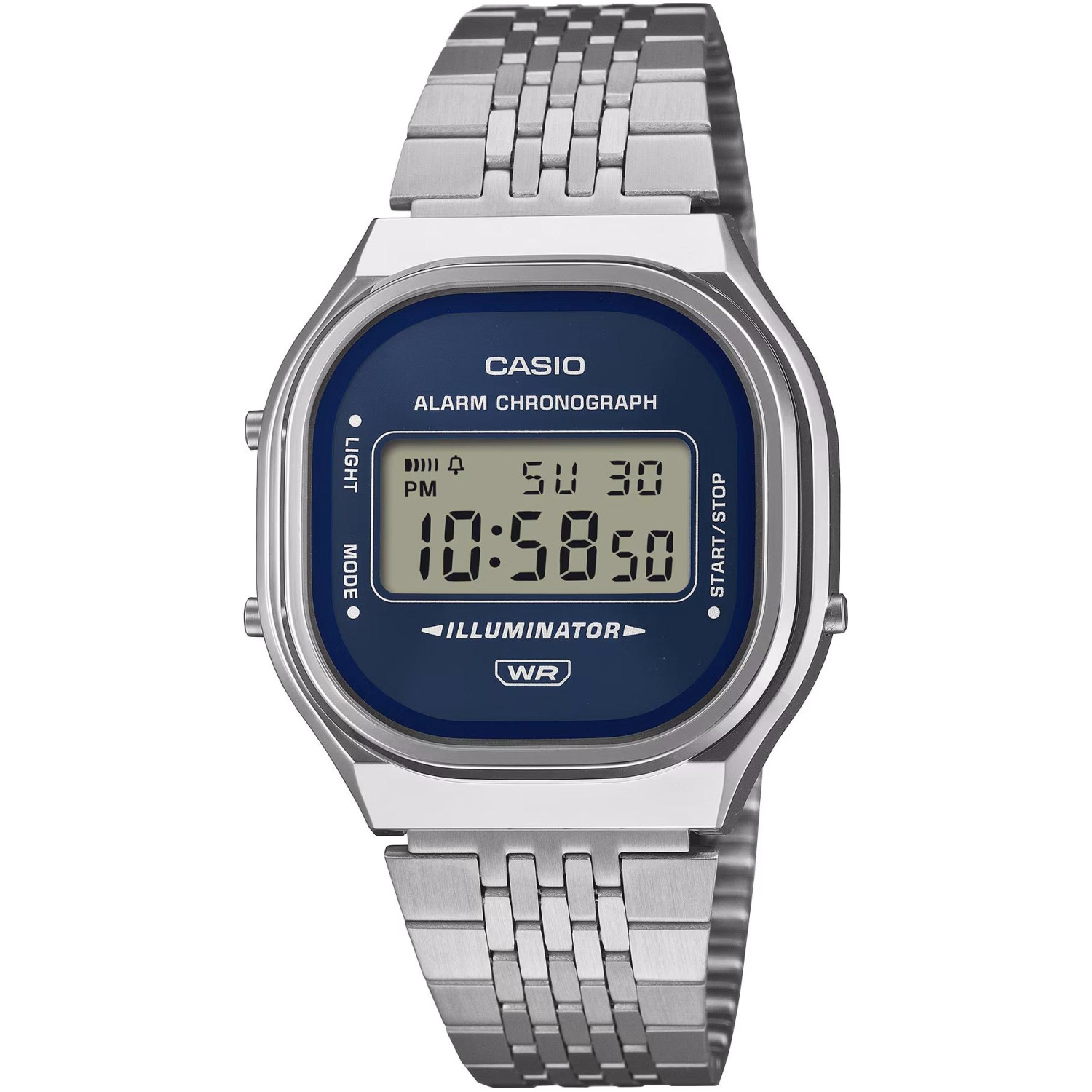 Dámské hodinky Casio A140WE-2AEF stříbrné