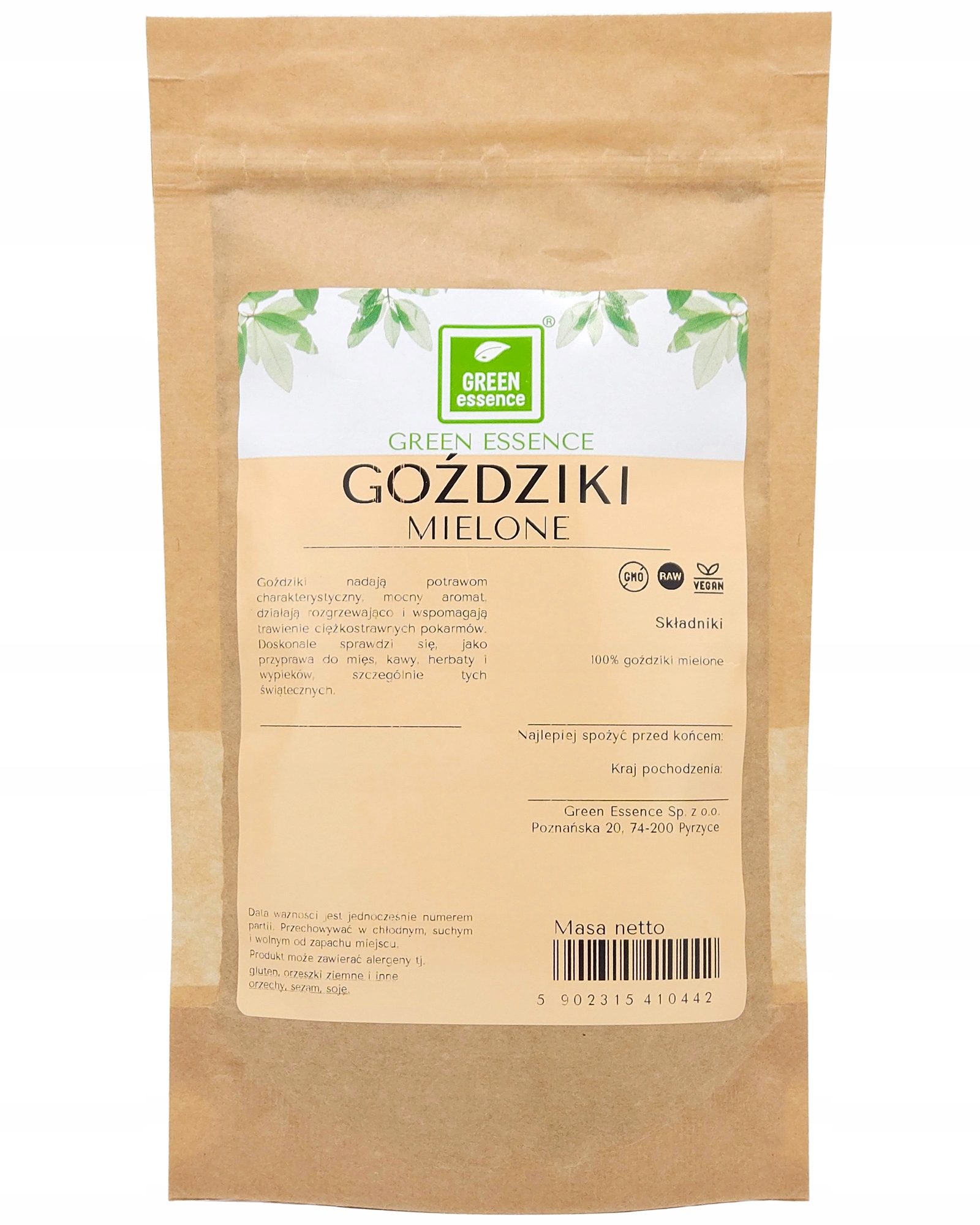 Levně 5 x Green Essence Hřebíček mletý 100 g aromatických kompotů koláčů a masa