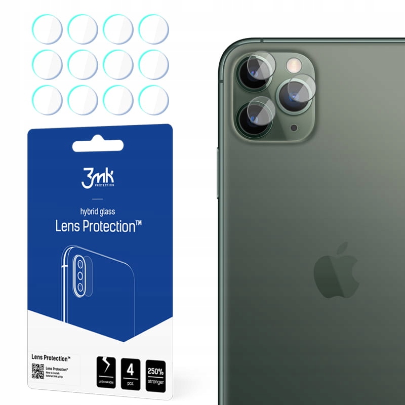 

Ochrona na obiektyw aparatu 3mk Lens x4 11 pro Max