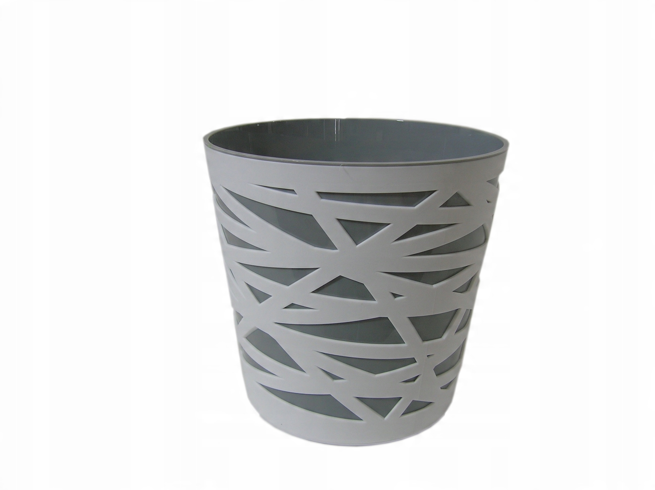 

Annpaso Doniczka Beti Popielata 17CM Plastikowa