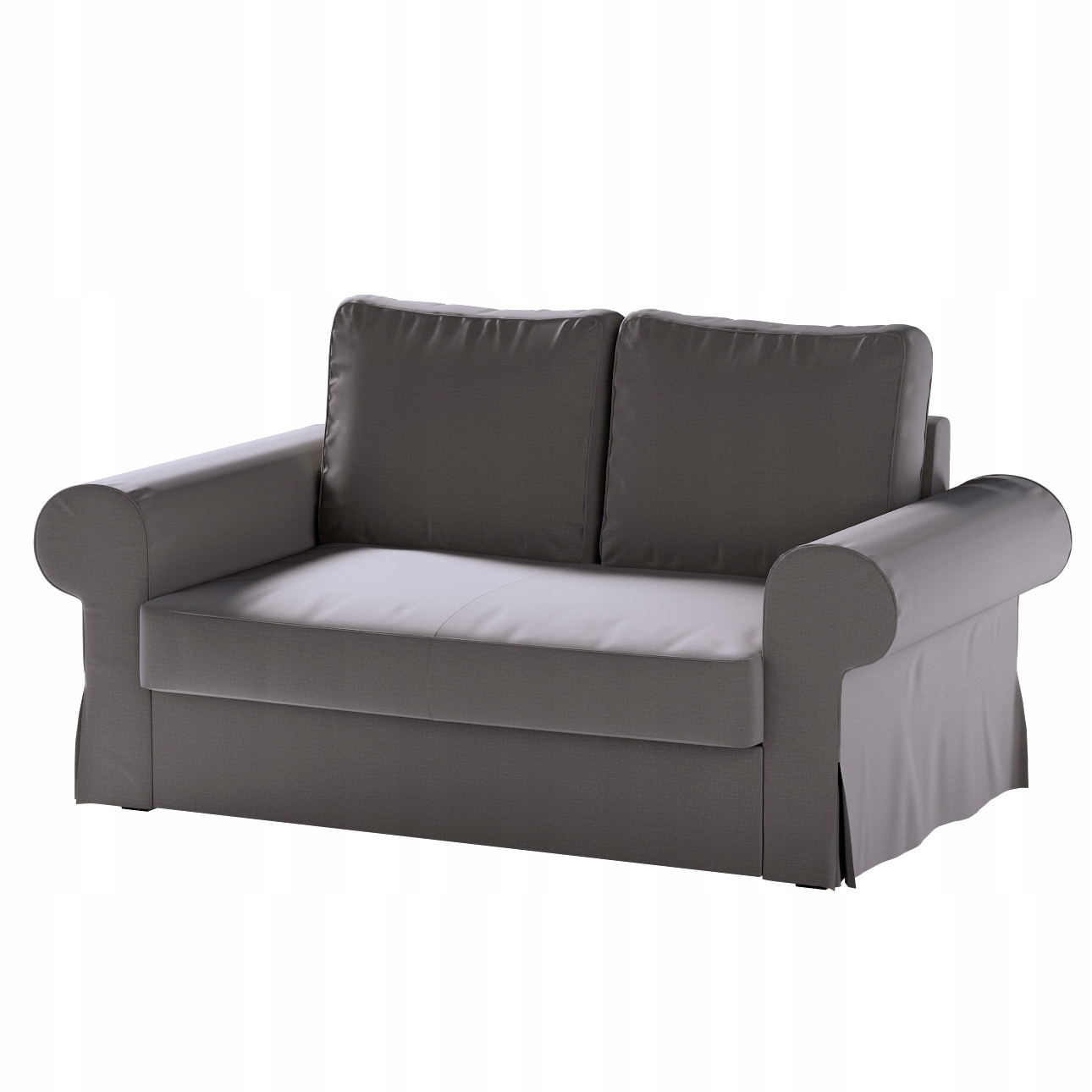 Dekoria potah na rozkládací pohovku Backabro pro 2 osoby Ikea, hnědý
