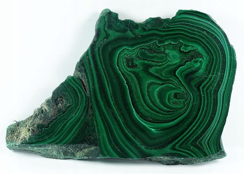 Malachit Dlaždice Plátek Broušená Vysoká Kvalita Kongo 99 g