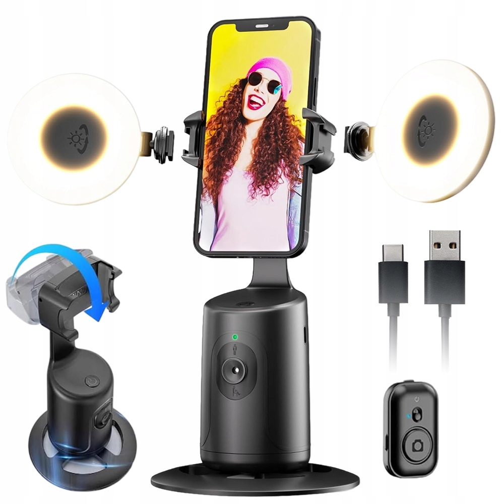 Stabilizátor Typu Gimbal Pro Telefony S Inteligentním Sledováním Obličeje