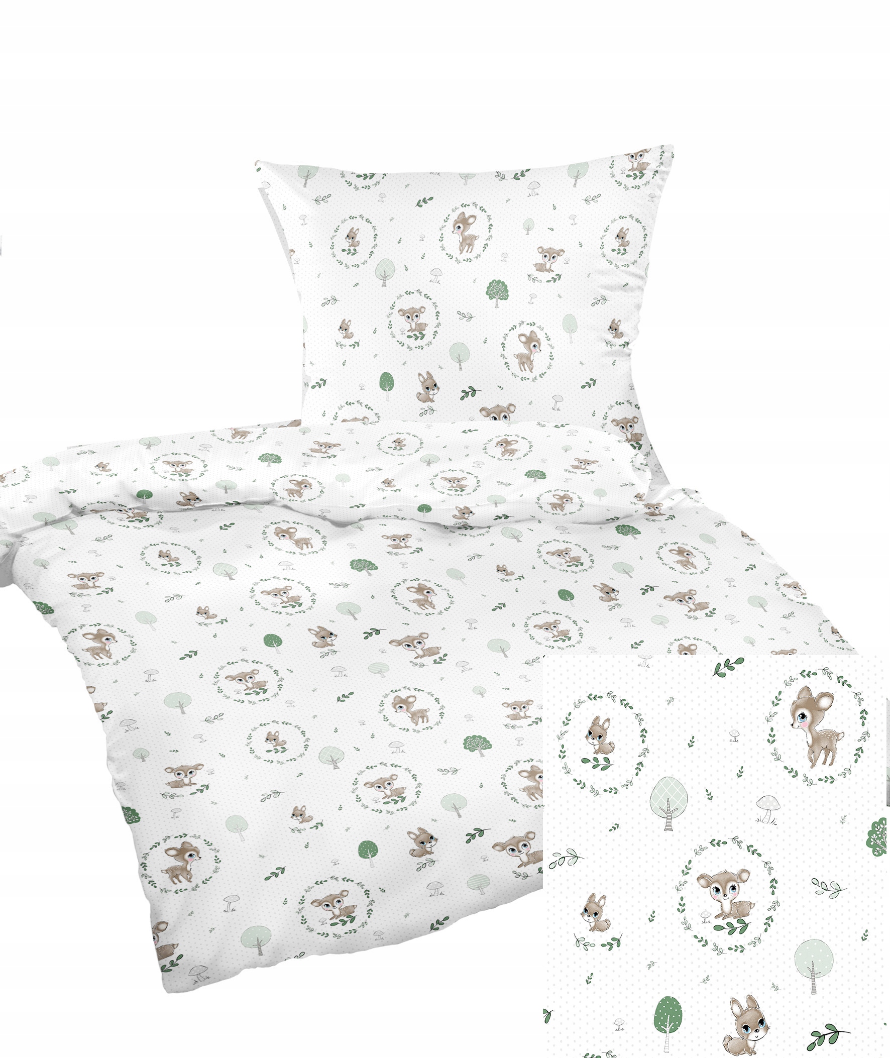 Pościel bawełniana 140x160 50x60 dla dzieci 314sar