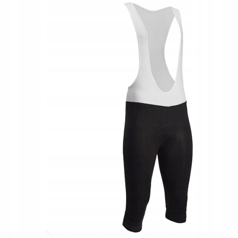 Silvini 3/4 kalhoty Alvo Bib MP2013 pánské elastické lacl s vložkou černá-b