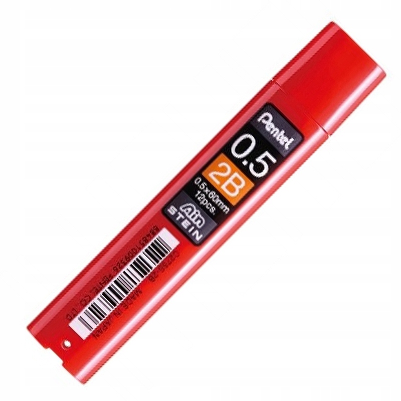 

Grafity Pentel 0,5 2B Ain Stein C275S-2B 12szt