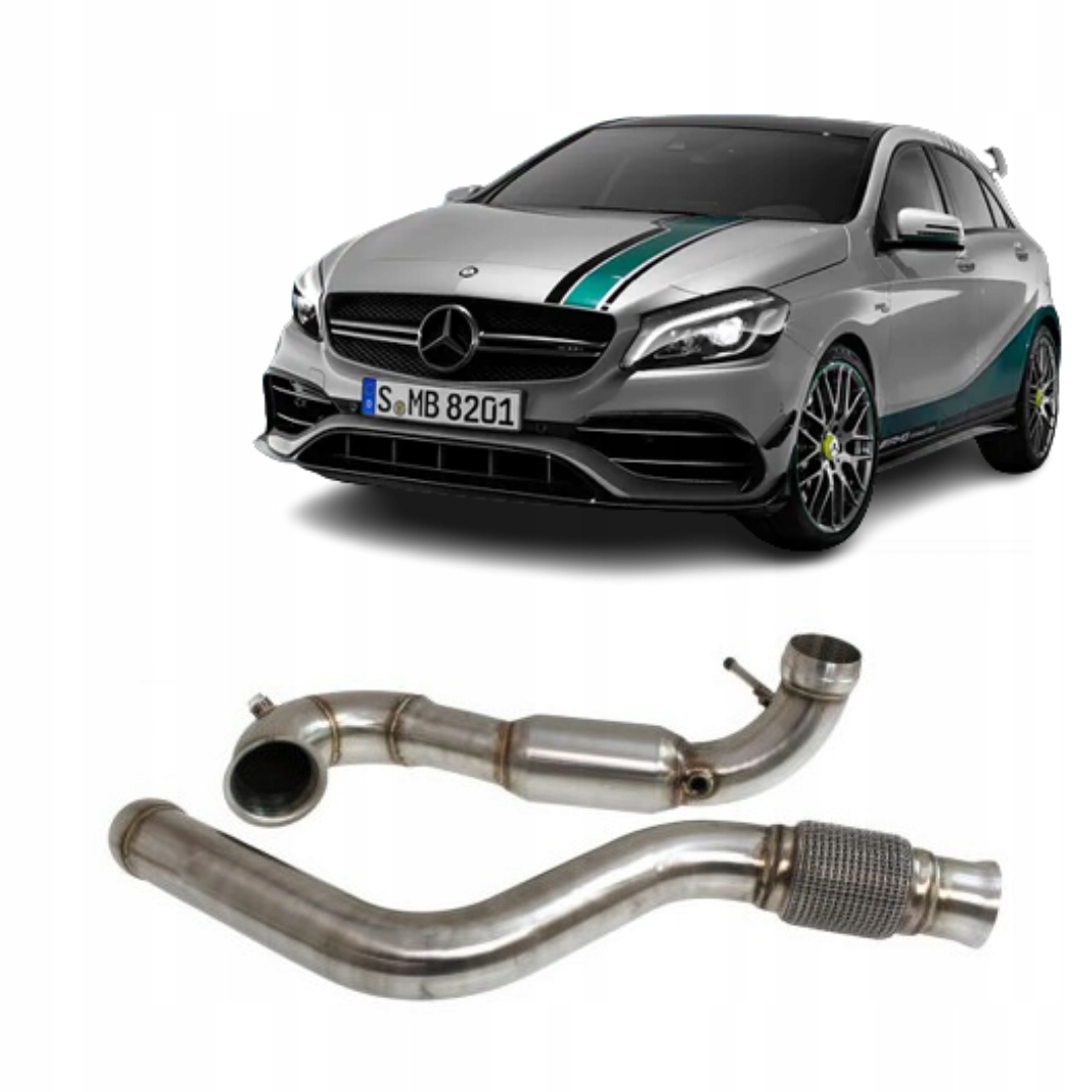 Mg-dp-105 - Downpipe Mercedes w176 A45 CLA45 GLA45 AMG