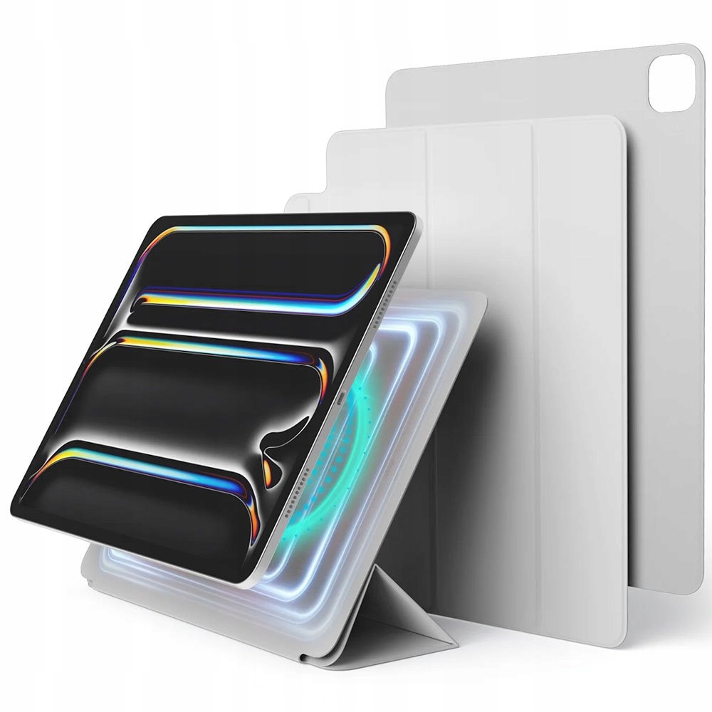 Elago puzdro Magnetic Folio Case pre iPad Pro 13" M4/M5 Light Gray…