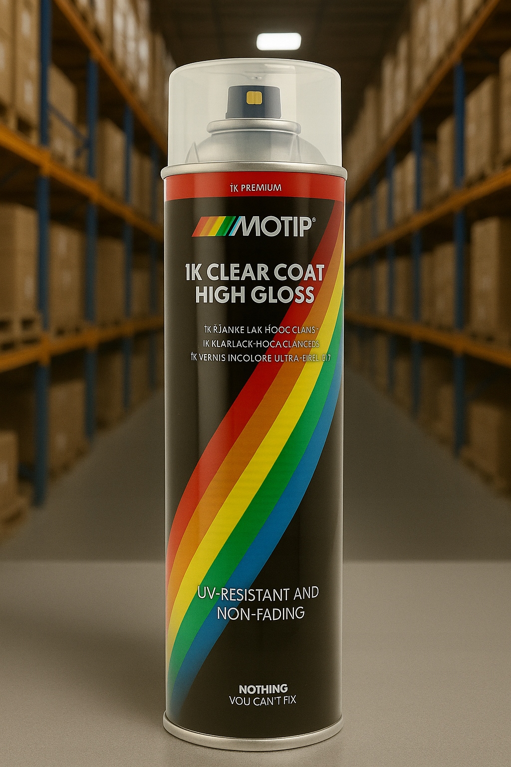 Klar Lakier bezbarwny Motip Premium Wzmocniony 500ml Akrylowy