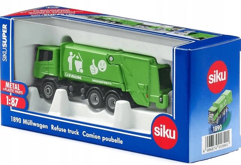 ŚMIECIARKA SIKU ZABAWKA DZIECKO