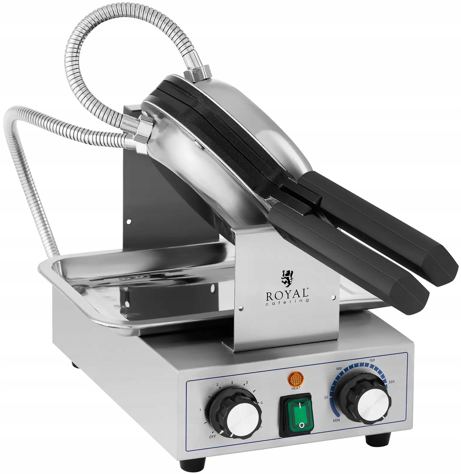 Gofrownica Bąbelkowa Elektryczna 1400W Royal Catering RCPMW-1400K 10011980