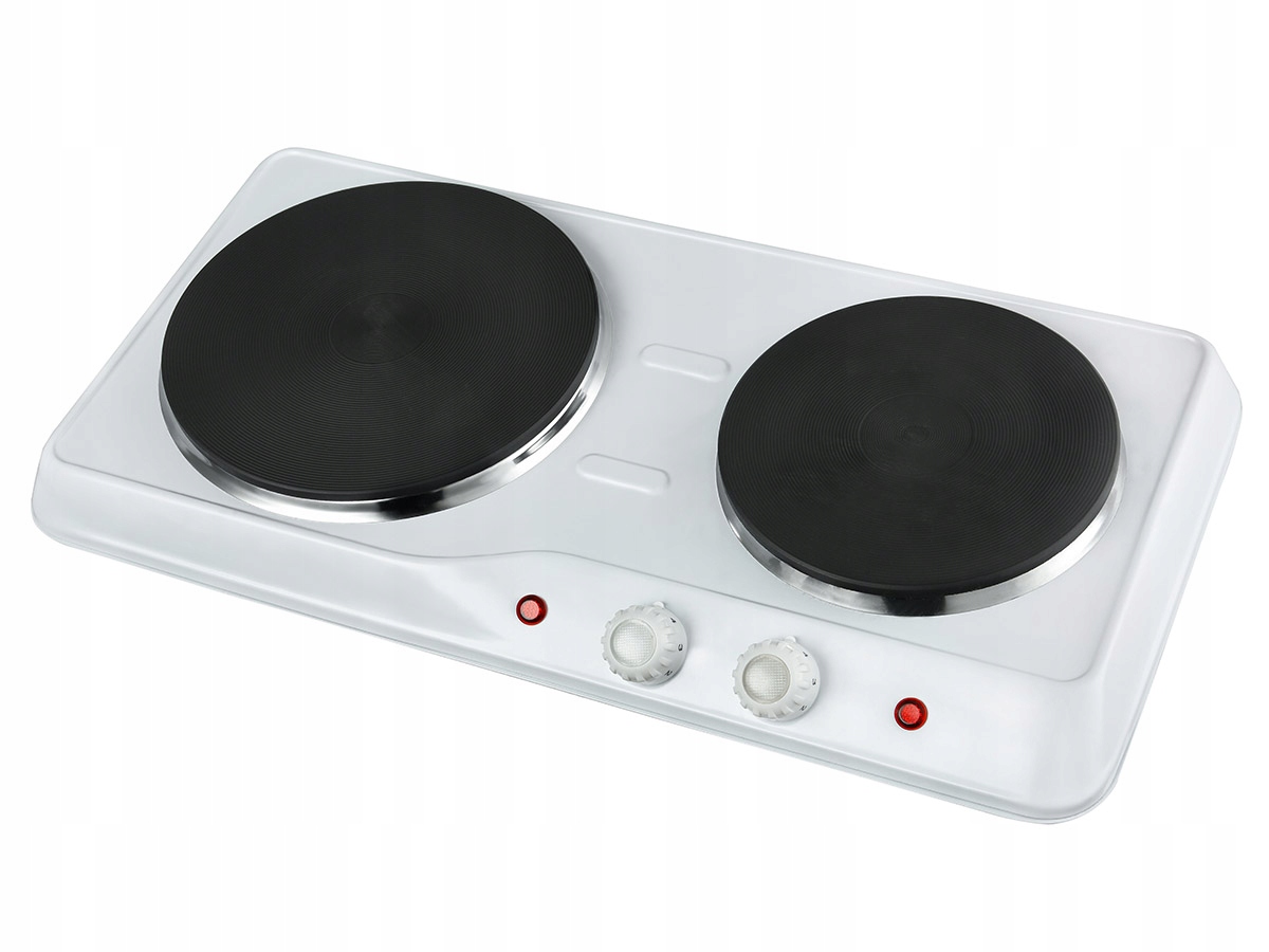 Kuchenka Elektryczna 2500W DKP1002W Podwójna