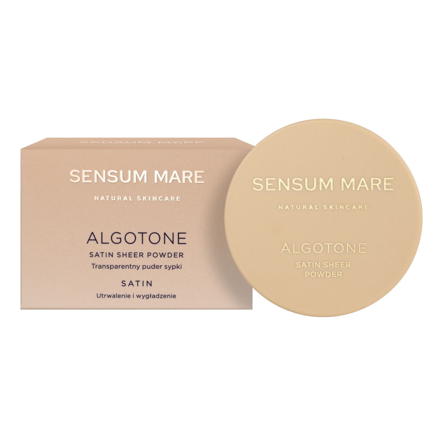 Sensum Mare Algotone Transparentní sypký pudr Satin