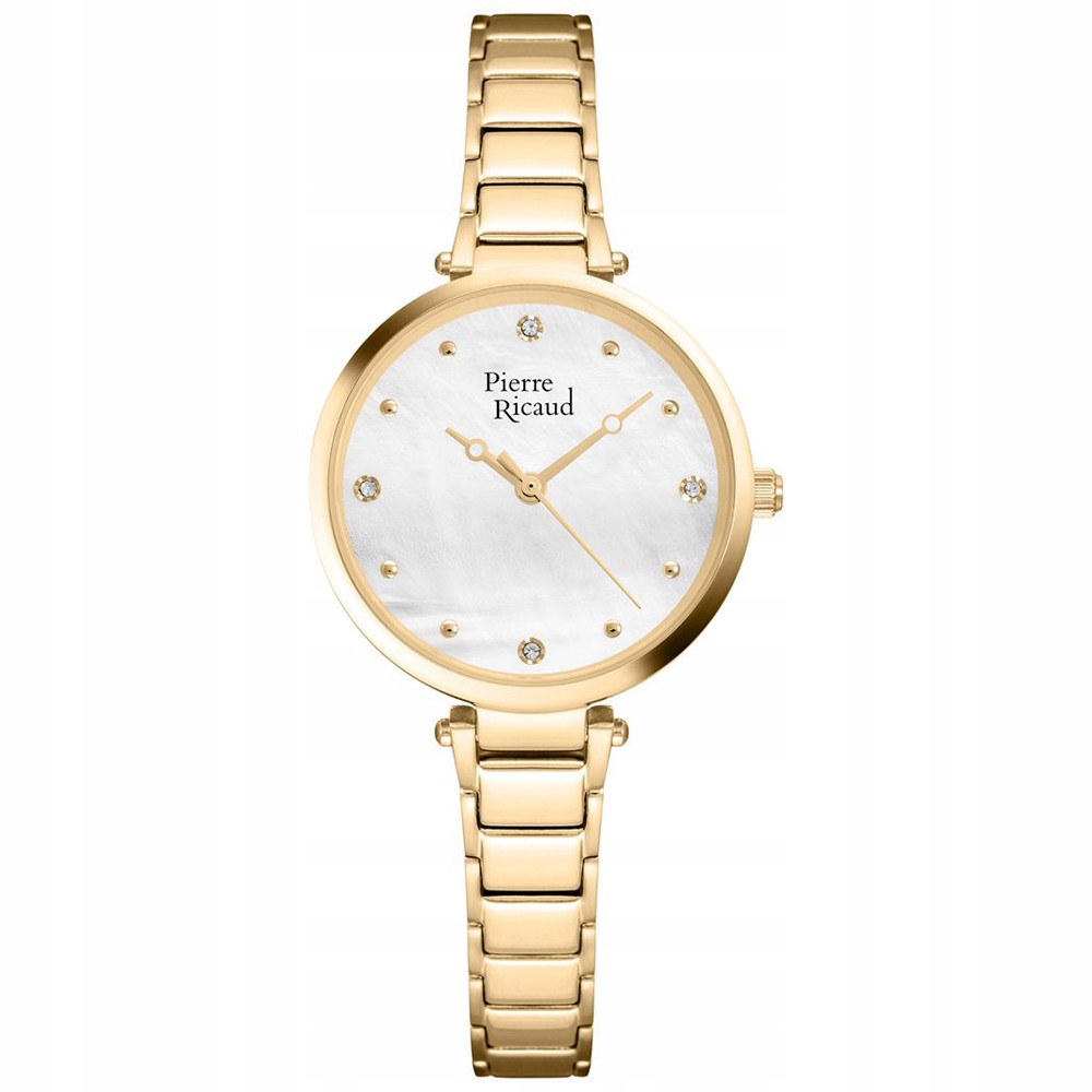 Dámské hodinky Pierre Ricaud P22029.1143Q Zirkony zlaté