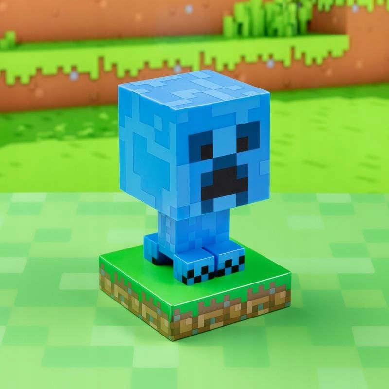 LAMPKA MINECRAFT NAŁADOWANY CREEPER wys.11,8cm Tematyka, motyw Minecraft