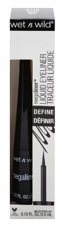 Wet n Wild Mega Liner tekuté očné linky black noir 3,5ml originál