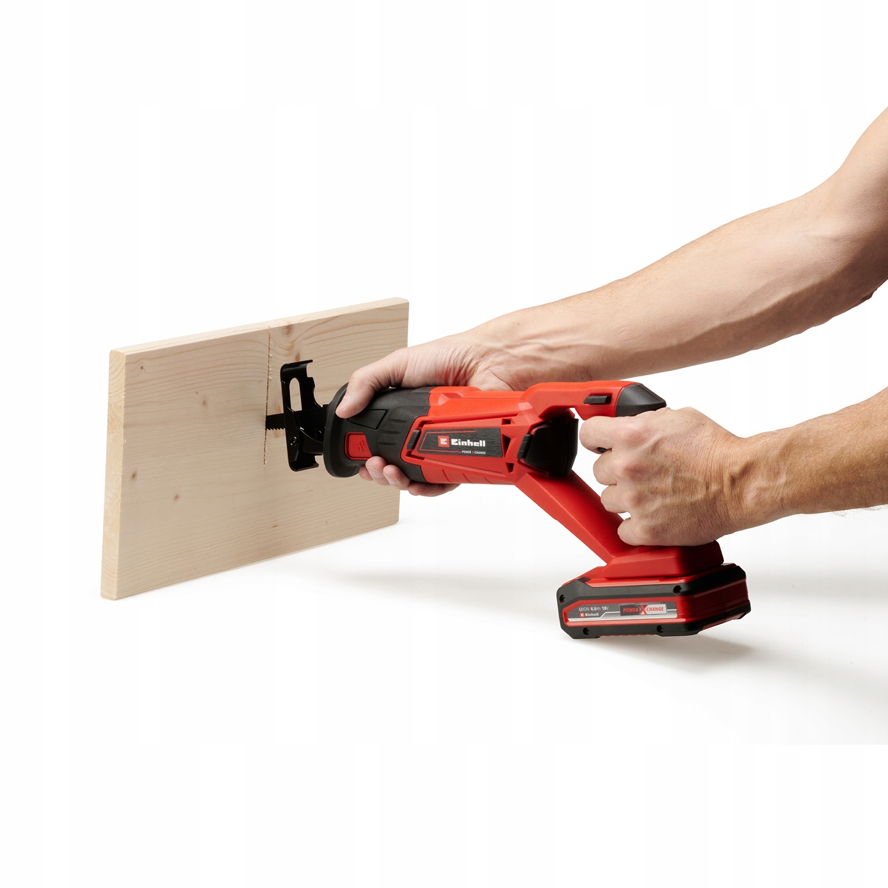 PIŁA SZABLASTA AKUMULATOROWA TE-AP 18/22 Li – Solo LISI OGON EINHELL Głębokość cięcia w metalu 6 mm