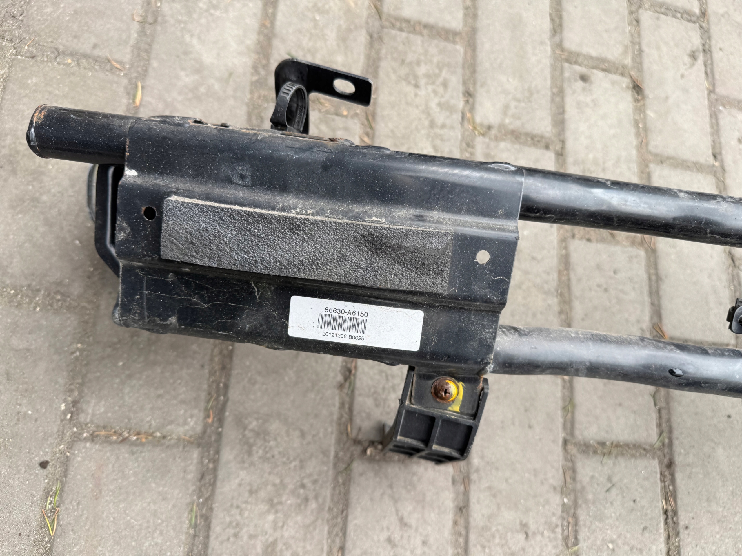 bumper support rear part HYUNDAI I30 II KOMBI 86630-A6150
