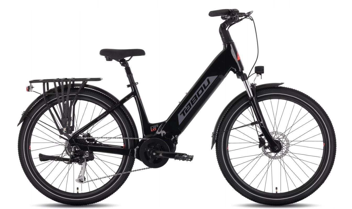 Tabou Mono Up 1 Plus Jr 26" Black Red 16"