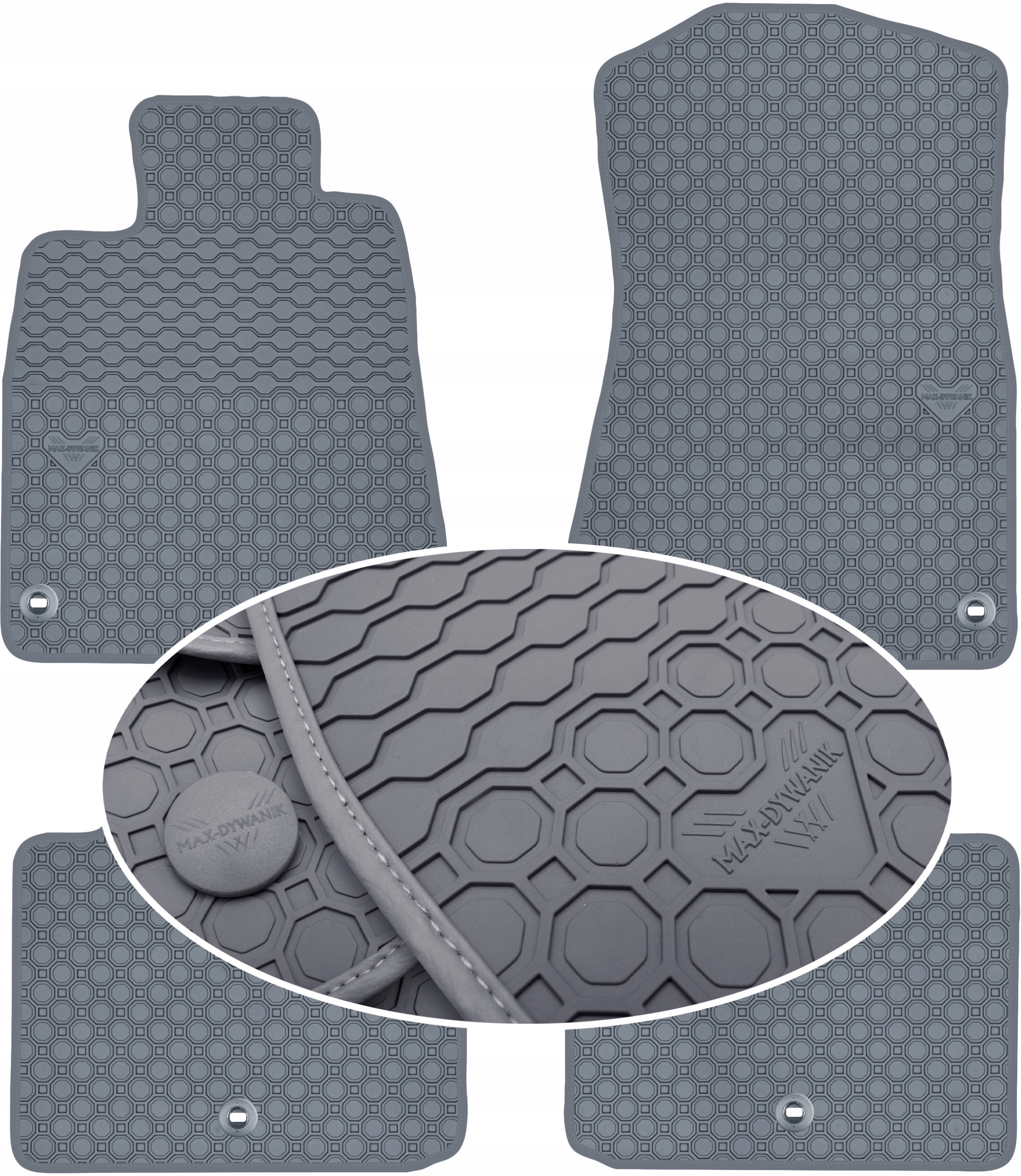 Lexus Gs III 2005-2012 Koberce Šedé