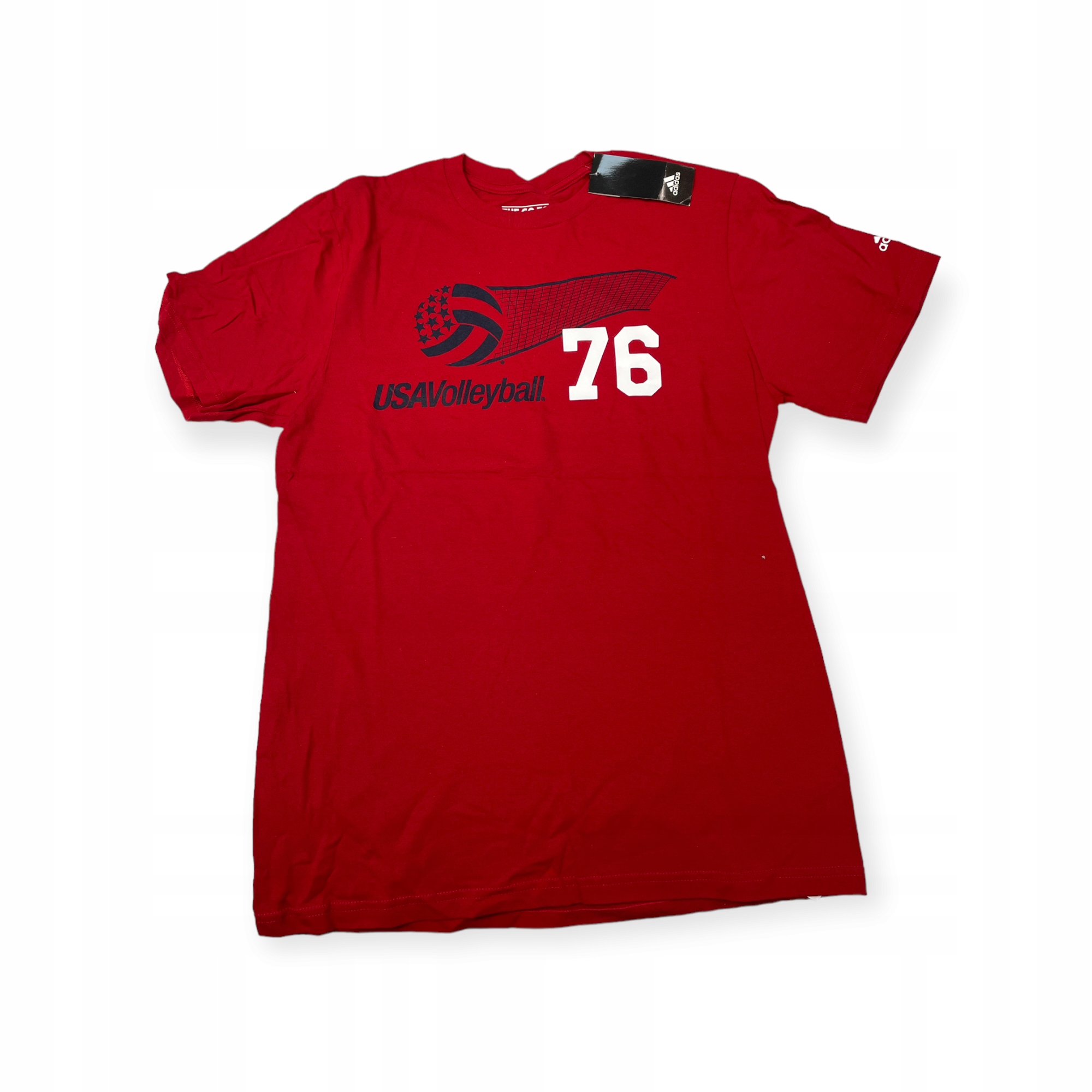 Koszulka T-shirt męski krótki rękaw Adidas 76 Usa Volleyball M