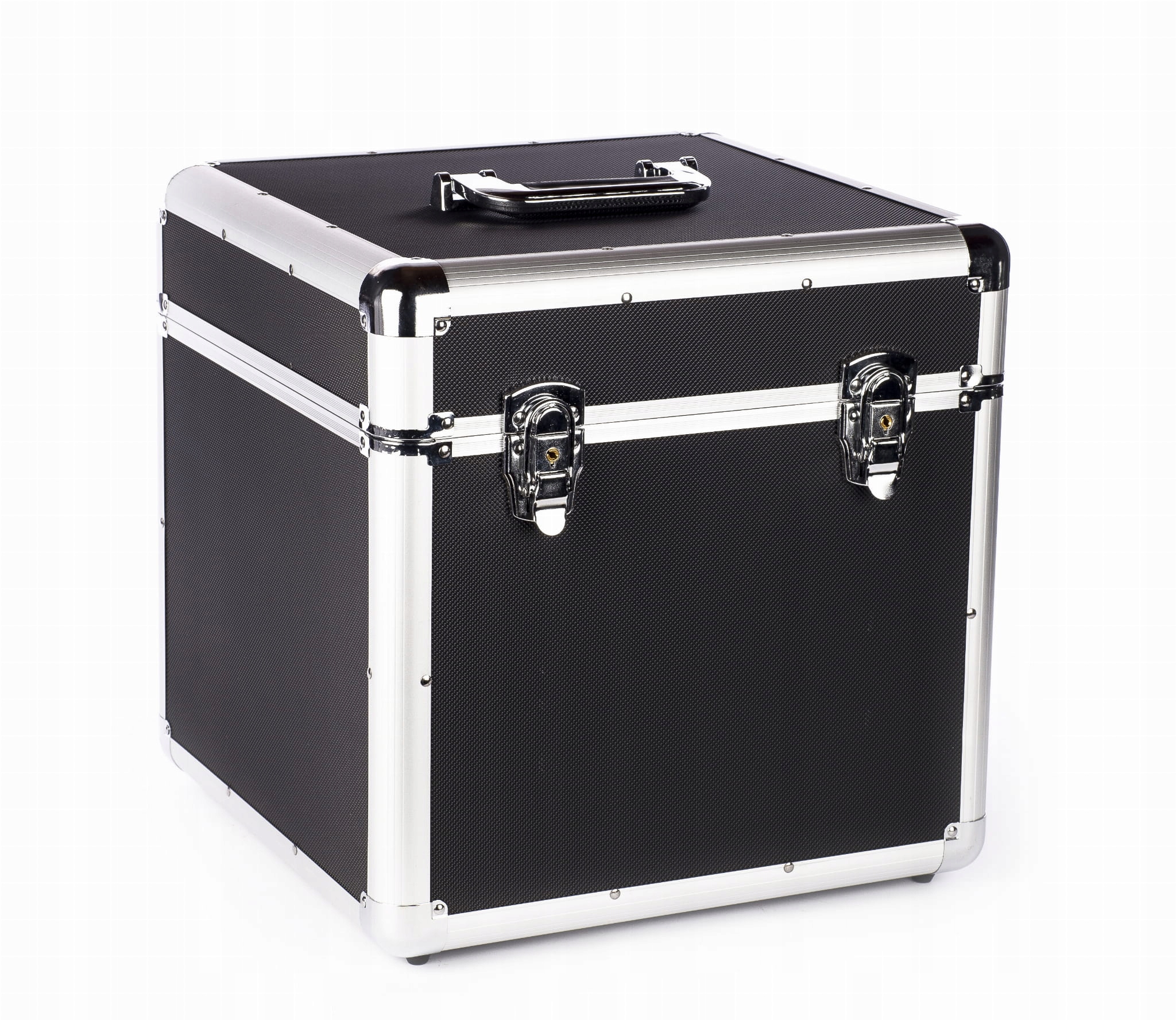 Czarna walizka 12 cali na 90 płyt Case