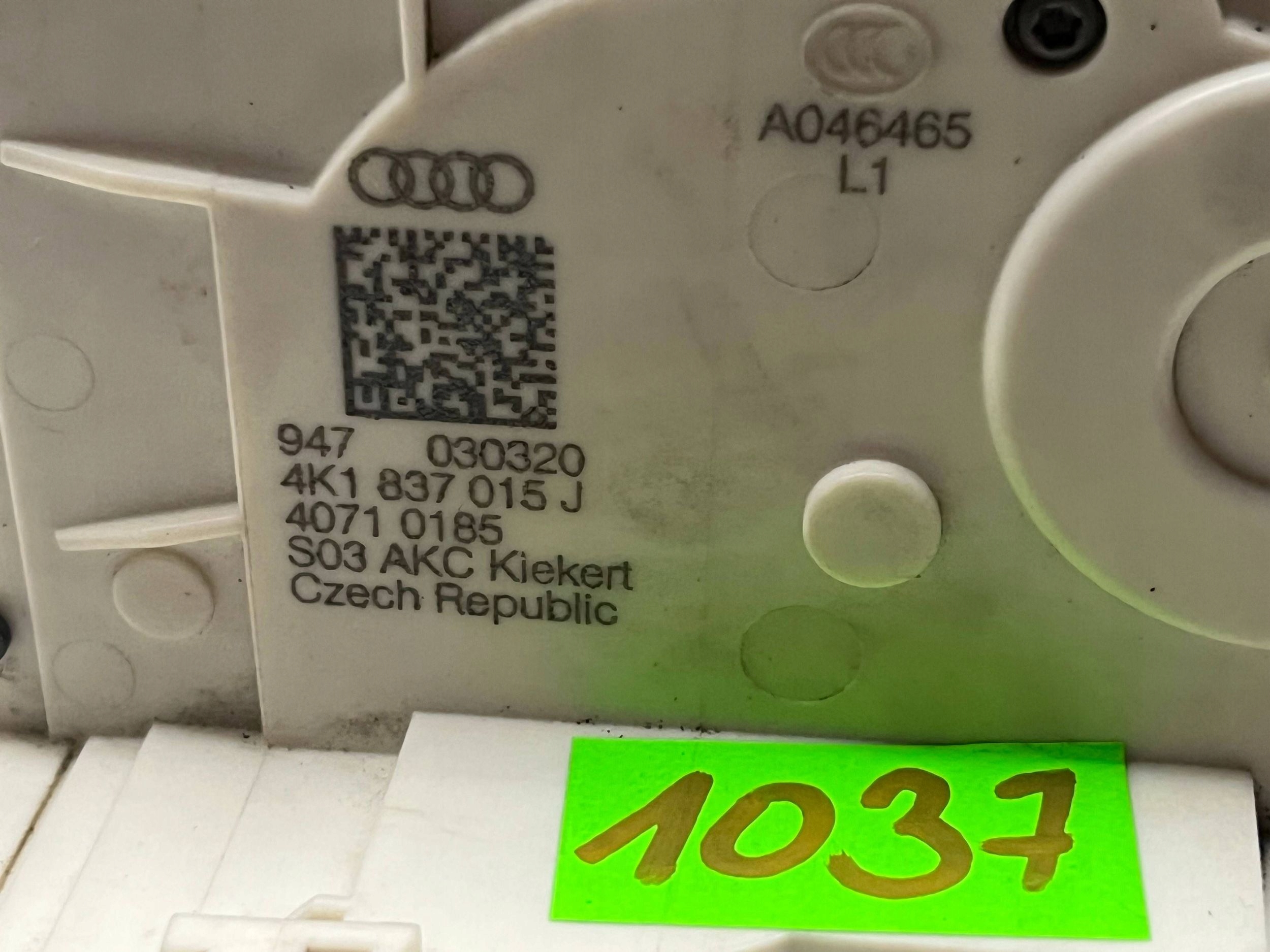 AUDI A6 C8 lock door left front 4K1837015J @M