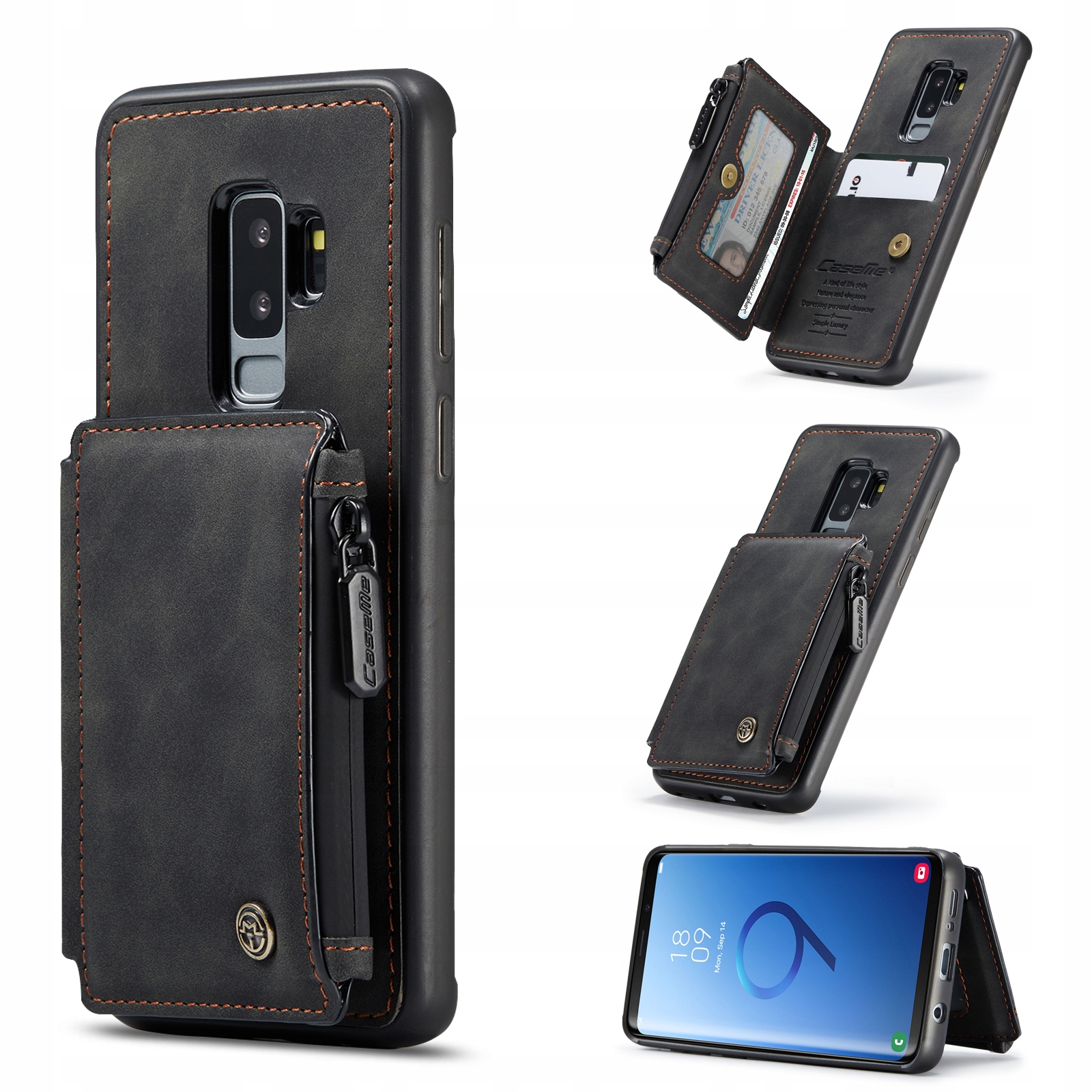 

Etui Portfel Caseme Pocket Pokrowiec Do Galaxy S9+